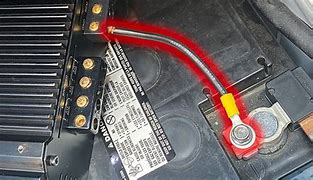 Image result for Car Battery Ground Connection