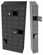 Image result for Wheeled Cell Phone Lockers