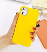 Image result for iPhone 8 Plus Sillicone Yellow Case