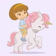 Image result for Little Girl Unicorn Art