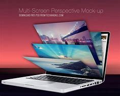Image result for Laptop Multi-Screen Mockup
