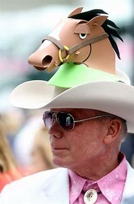 Image result for Kentucky Derby Hat Man