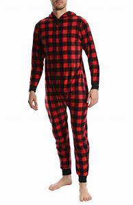 Image result for Men's One Piece Pajamas