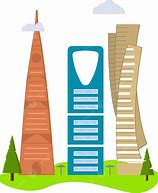 Image result for Three-Tower Clip Art