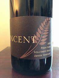 Image result for Vincent Pinot Noir Zenith