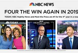 Image result for NBC Nightly News 2019