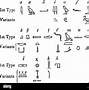 Image result for Cool Hieroglyphics Alphabet