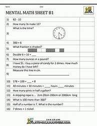 Image result for 2nd Grade Math Practice Test
