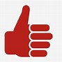 Image result for Facebook Logo with Thumbs Up in Red