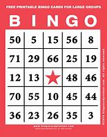 Image result for Bingo Cards