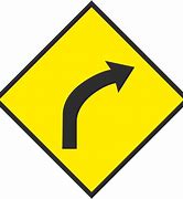 Image result for Bend Road Sign