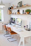Image result for Double Desk Office Design Ideas