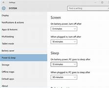 Image result for Standby Mode Settings