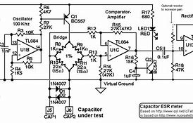 Image result for ESR Capacitor Meter Tester