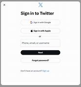 Image result for X Login Twitter