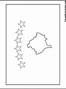 Image result for Kosovo Flag Coloring Page