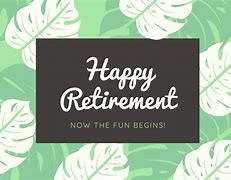 Image result for Retirement Card Template