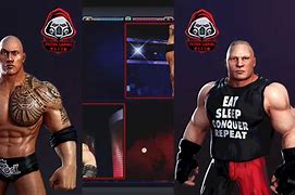 Image result for WWE Lesnar Brock vs The Rock