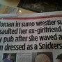 Image result for Funny Newspaper Story About Man