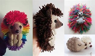 Image result for Crochet Wooly Hedgehog