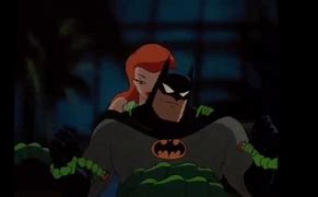 Image result for Animated Batman and Poison Ivy Kiss