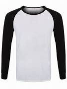 Image result for Black and White Long Sleeve Shirt