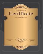 Image result for Gold Certificate Background Design