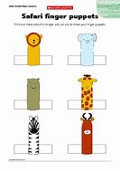 Image result for Paper Finger Puppets Templates