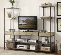Image result for TV Units Steel Industrial Style