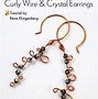 Image result for Curly Brackets Earrings