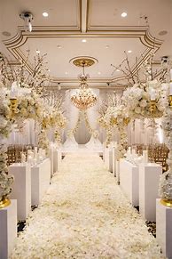 Image result for White and Gold Wedding Ideas