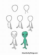 Image result for Easy Drawings of Aliens