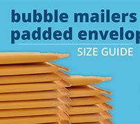 Image result for Bubble Envelope Sizes