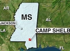 Image result for Camp Shelby Training Area Map