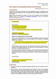 Image result for Letter of Claim Template Breach of Contract