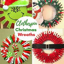 Image result for Pin Art Christmas Wreath