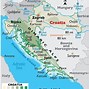 Image result for Cartina Croazia