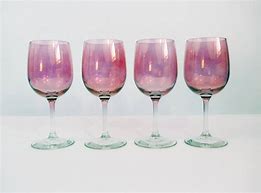 Image result for Vintage Cut Crystal Wine Glasses