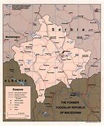 Image result for Kosovo On Map