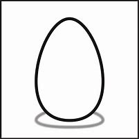 Image result for Egg Drawing Black and White