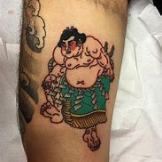 Image result for Sumo Wrestler Tattoo