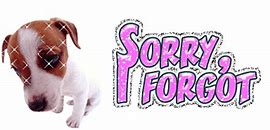 Image result for Sorry Completely Forgot