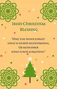 Image result for Christmas Blessings Irish Poems