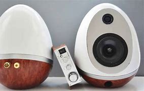 Image result for Vintage Floor Speakers Egg Shape