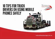 Image result for Truck Cell Phone Safety Poster
