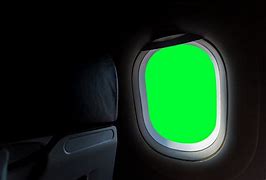 Image result for Plane Window Green screen