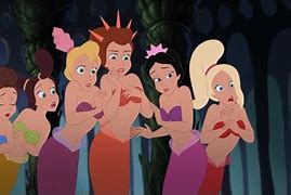 Image result for Little Mermaid Ariel and Sisters