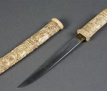 Image result for Antique Japanese Knife with Ivory Sheath