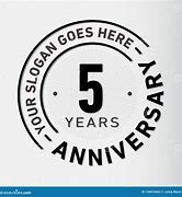 Image result for 5 Years Logo