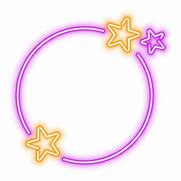 Image result for Star Neon Light PNG